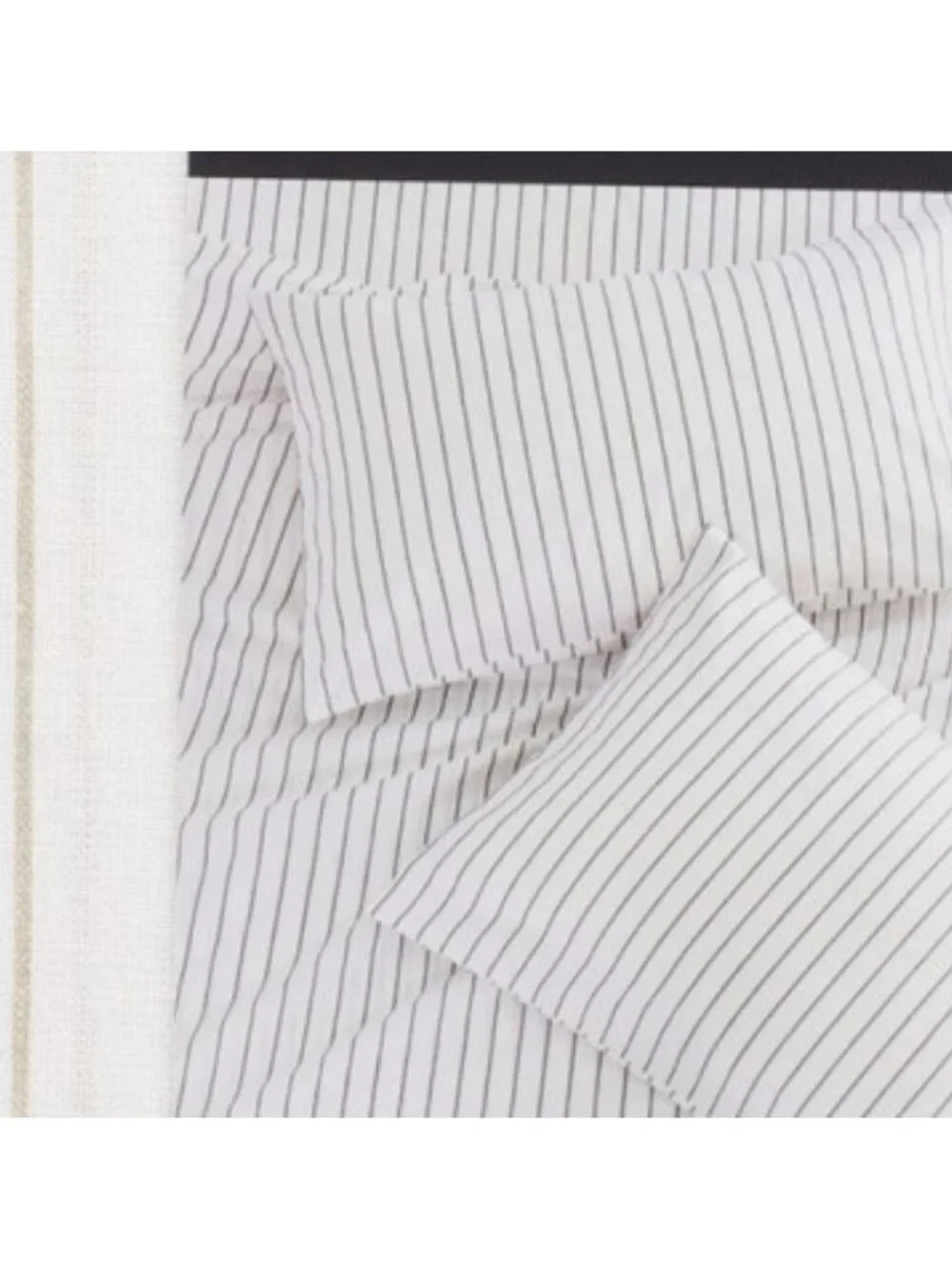 BROOKS BROTHERS Linen Blend Washed Sheet Set